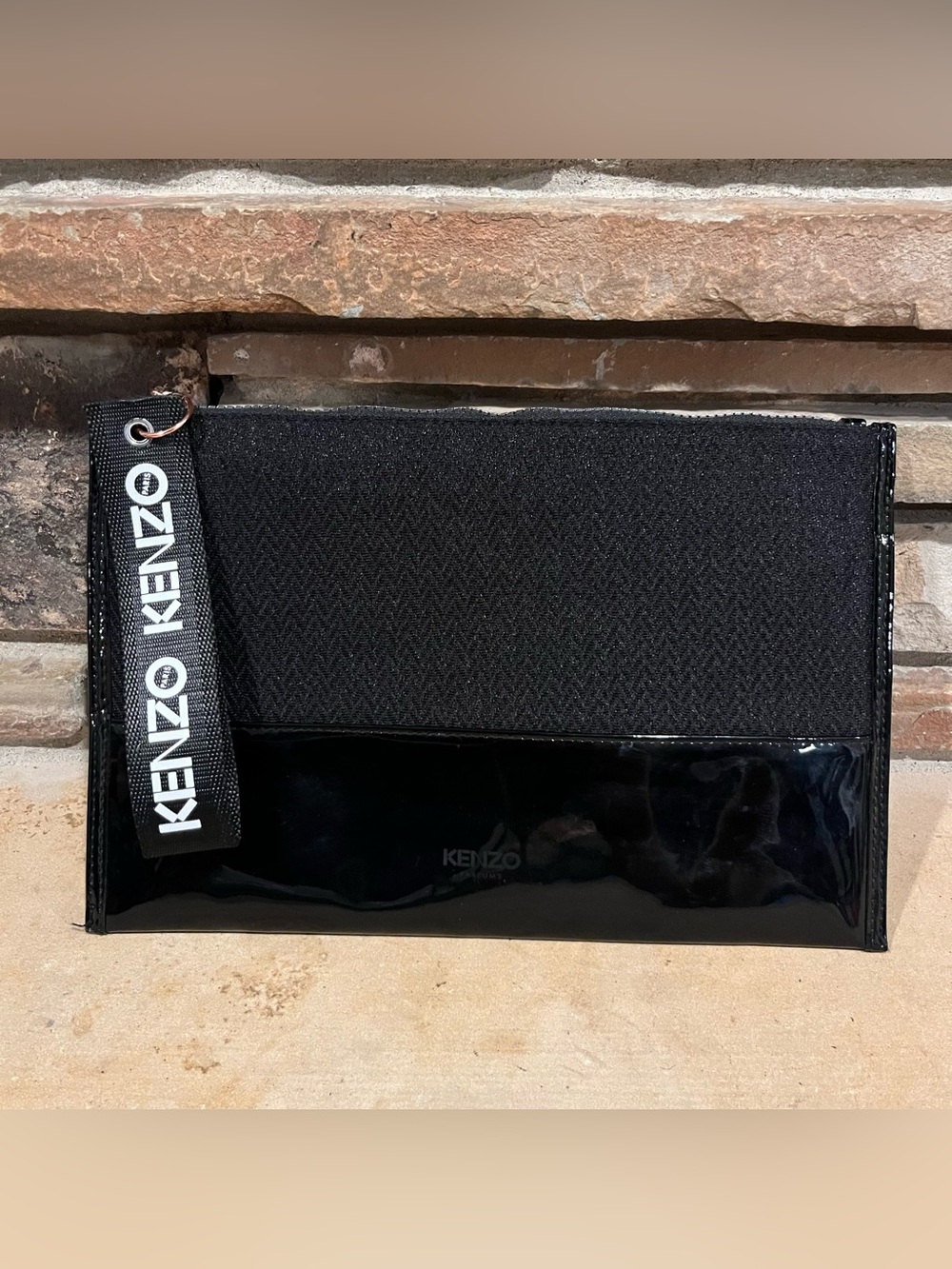 KENZO Parfums Black Makeup Pouch